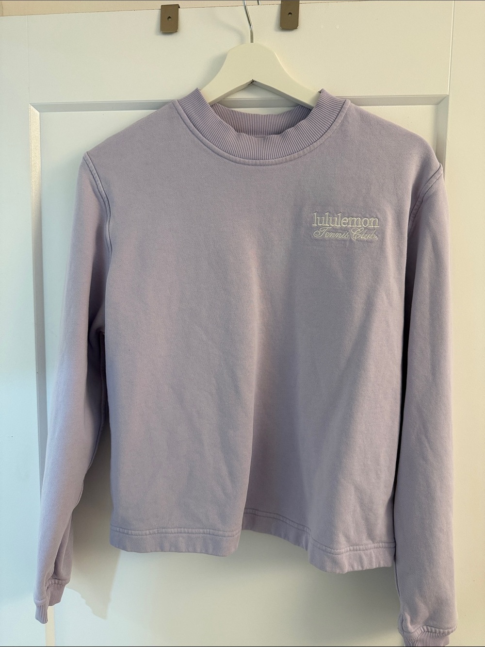 lululemon athletica Light Lavender Crew Sweatshirt - Picture 1 of 3